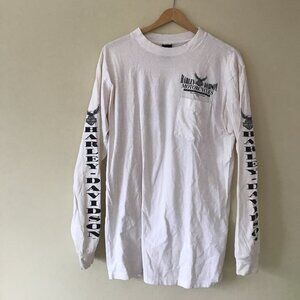 Vintage 1998 harley davidson San Jose long sleeve shirt - california motorcyclet